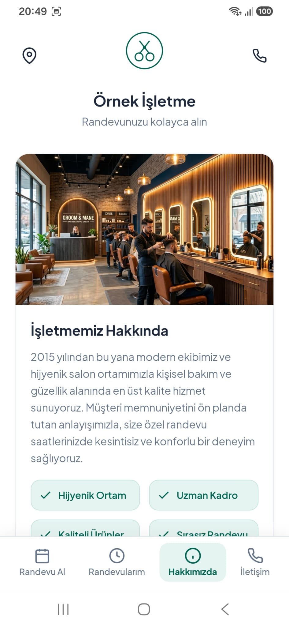 Takvim Görünümü